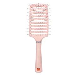 Lược bán nguyệt chải phồng, tạo kiểu tóc, lược chải đầu gỡ rối tóc chuyên dụng, chất liệu nhựa nhẹ, bền, an toàn 760562