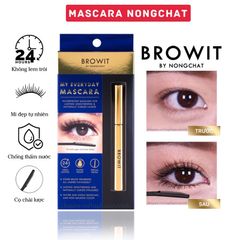 Chải Mascara NongChat Browit Thái Lan làm dày, dài cong mi, chuyên dụng cho makeup 760567