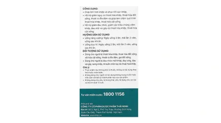 Thực phẩm bảo vệ sức khỏe Khương Thảo Đan Gold hộp 120 viên