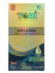 Gội Phủ Bạc Tori, Gội là đen - Không Amoniac. Hương Nước Hoa