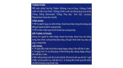 Bách Niên Kiện hộp 80 viên