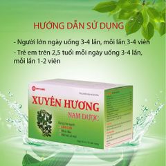 Xuyên Hương Nam Dược-Hỗ trợ viêm xoang, viêm mũi dị ứng-Hộp 10 vỉ x 10 viên nang
