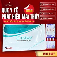 (CHE TÊN) Bộ Kit Test Nhanh FaStep 1/2 Rapid Test Device Nhập Khẩu Chính Hãng