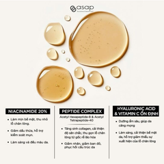 Asap N20 Peptide Complex – Tinh Chất Chống Lão Hoá Và Hỗ Trợ Làm Sáng Da 30ml