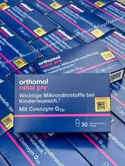 [ Nhập khẩu] Orthomol Natal pre - hỗ trợ tăng cường sức khỏe sinh sản ở nữ giới ( Hộp 30 ngày)