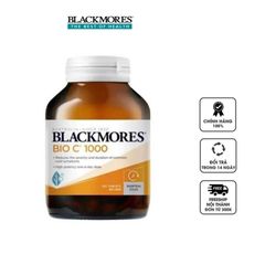 Viên uống bổ sung Vitamin C Blackmores Bio C 1000mg - Hỗ trợ sức đề kháng, làm đẹp da, sản phẩm chính hãng từ Úc 760942