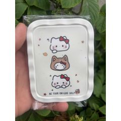 Gương kèm lược hình hello kitty