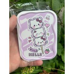 Gương kèm lược hình hello kitty