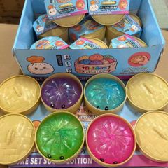 Bánh bao Squishy kim tuyến bóng đẹp mềm mịn siêu to