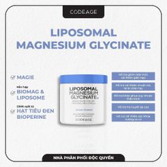 CodeAge Liposomal Magnesium Glycinate 240 Viên Hỗ Trợ Giấc Ngủ, Giảm Mệt Mỏi Và Chuột Rút [hàng nhập khẩu]
