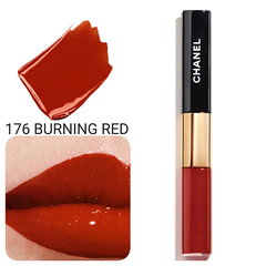 Son Chanel Le Rouge Duo Ultra Tenue 176 - Burning Red Màu Đỏ Chính hãng Date Xa NK