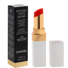 Son Chanel Rouge Coco Baume 756 Cherry Burst Màu Đỏ Hồng Cherry Chính hãng Date Xa NK
