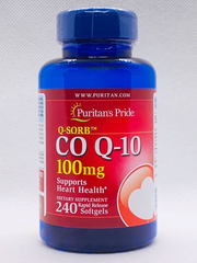Viên uống bổ sung CoQ10 cho tim Puritan’s Pride CoQ10 100mg 240 Viên Date Xa NK