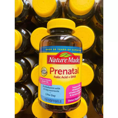 Vitamin cho bà bầu Nature Made Prenatal Multi DHA 200mg 150 viên