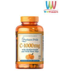 Tăng cường sức đề kháng với Puritan’s Pride Vitamin C 1000mg 250 viên Date Xa NK