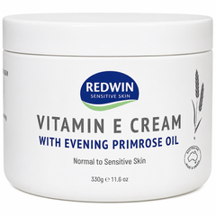 Redwin Vitamin E Cream with Evening Primrose Oil 330g – Kem Dưỡng Ẩm Vitamin E Chính Hãng Úc, Hỗ Trợ Cấp Ẩm & Làm Mềm Da