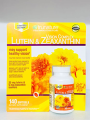 Viên uống sáng mắt trunature Vision Complex Lutein & Zeaxanthin 140 viên