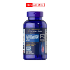 Viên uống bổ khớp Puritan’s Pride Glucosamine, Chondroit in, MSM 180 viên Date Xa NK