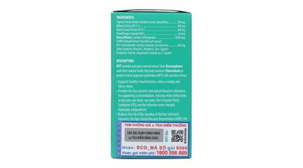Wit hỗ trợ bảo vệ mắt, tăng cường thị lực lọ 30 viên