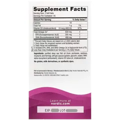 Viên uống DHA cho bà bầu Nordic Naturals Prenatal DHA 90 Softgels