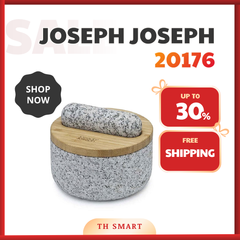 Bộ Chày Cối Đá Nắp Tre Tự Nhiên JOSEPH JOSEPH 20176
