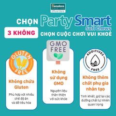 Viên kẹo Party Smart hỗ trợ giảm buồn nôn, khó chịu sau tiệc tùng - Hộp 10 viên