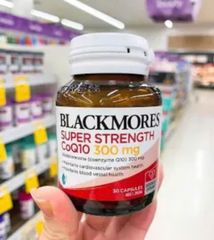 Viên Uống Blackmores CoQ10 150 mg - Tăng Cường Sức Khỏe Tim Mạch - Tăng Cường Năng Lượng & Hỗ Trợ Chức Năng Tim 30 viên - Sản Phẩm Úc