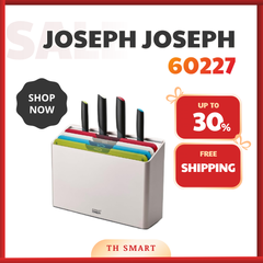 Bộ Thớt Kèm Dao 8 Món JOSEPH JOSEPH Folio Plus Mcolour 60227