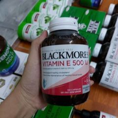 Viên Uống Blackmores Natural Vitamin E 1000 IU - Hỗ Trợ Sức Khoẻ Tim Mạch & Làm Đẹp Da . Hộp 30 viên & 100 viên - Sản Phẩm Chính Hãng Úc