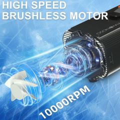 (Pin 10000mAh) Quạt Tích Điện Kẹp Thắt Lưng / Đeo Cổ Đa Năng AWONOSO Động Cơ Mạnh Mẽ 10.000RPM