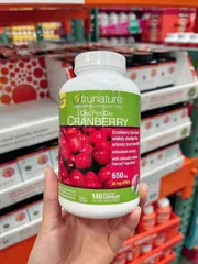 Viên Hỗ Trợ Đường Tiết Niệu Cranberry Trunature 650mg Mỹ 140 Viên