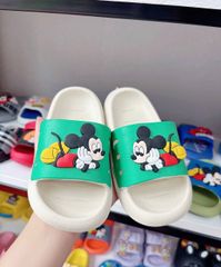 Dép lê micky cute đáng yêu dễ thương chống trơn trượt mùa hè cho bé trẻ em