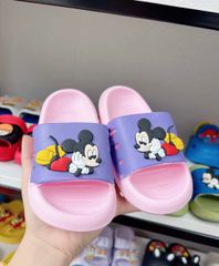 Dép lê micky cute đáng yêu dễ thương chống trơn trượt mùa hè cho bé trẻ em