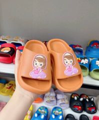 Dép lê bánh mì công chúa elsa cute xinh xắn dễ thương mùa hè chống trơn trượt cho bé gái