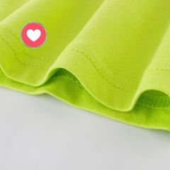 NEW '2026' Áo Thun Cộc Tay Cho Bé In Hình Con Vật Ngộ Nghỉnh Vải Cotton Thấm Mồ Hôi