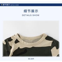 NEW '2026' ÁO THUN CỘC TAY CHO BÉ LOANG QUÂN ĐỘI CỰC CUTE