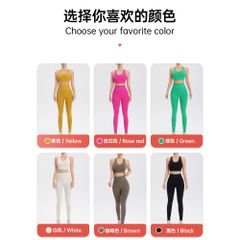 SET ĐỒ NỮ THỂ THAO NĂNG ĐỘNG : Áo ngực thể thao, quần dài tập chạy nhanh khô, chất liệu co giãn cao, thoải mái