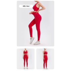 SET ĐỒ NỮ THỂ THAO NĂNG ĐỘNG : Áo ngực thể thao, quần dài tập chạy nhanh khô, chất liệu co giãn cao, thoải mái