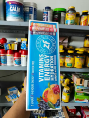 Bột Vitamin và khoáng chất bổ sung năng lượng Zipfizz 30 ống usa