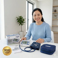 Máy đo huyết áp điện tử BREMED BD550 - Thương hiệu Ý, đạt chuẩn WHO