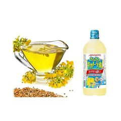 Dầu ăn hạt cải Ajinomoto Nhật Bản, tốt cho tim mạch, dùng cho người giảm cân béo phì