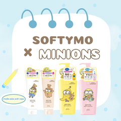 Dầu Tẩy Trang Kosé Softymo Cleansing Oil Minions 240ml - Làm Sạch Lớp Trang Điểm