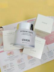 Kem Dưỡng Trắng Da Ohui Extreme White Cream 60ml - Giảm Mờ Thâm Nám, Niacinamide 10%, Dưỡng Ẩm, Làm Sáng Da.