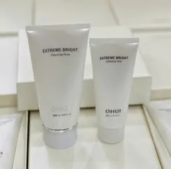 Set Sữa Rửa Mặt Dưỡng Trắng Da Ohui Extreme Bright Cleansing Foam 160ml + 100ml - Giúp Đều Màu Da và Ngăn Ngừa Chân Nám 761713