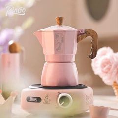 Set bình pha cà phê Bialetti BINCOO 130ml màu hồng