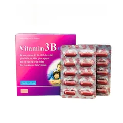 Viên uống Vitamin 3B Viphar - Hỗ trợ B1, B6, B12 Bồi bổ sức khỏe - Hộp 100 viên Duy trì Năng lượng và Tăng cường sức đề kháng Date Xa NK