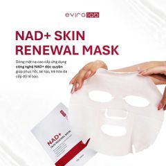 Mặt Nạ Cấp Ẩm Tái Tạo Năng Lượng Tế Bào Eviralab NAD+ Skin Renewal Mask Hộp 10 miếng [hàng công ty]