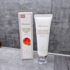 Sữa Rửa Mặt JMsolution Water Luminous Salmon Repair Cleaning Foam 120ml [hàng công ty]