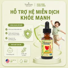 TPBVSK ChildLife Echinacea 30ml Cho Bé | Hỗ Trợ Miễn Dịch & Đề Kháng Hương Cam Dễ Uống
