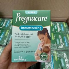 [Mẫu Mới] Viên uống Bổ Sung Vitamin & Khoáng Chất Vitabiotics Pregnacare Breastfeeding - 84 viên - Hỗ Trợ Mẹ Cho Con Bú - Cung Cấp Dinh Dưỡng Cần Thiết Cho Sức Khoẻ Mẹ & Bé - S/P Chuẩn UK 